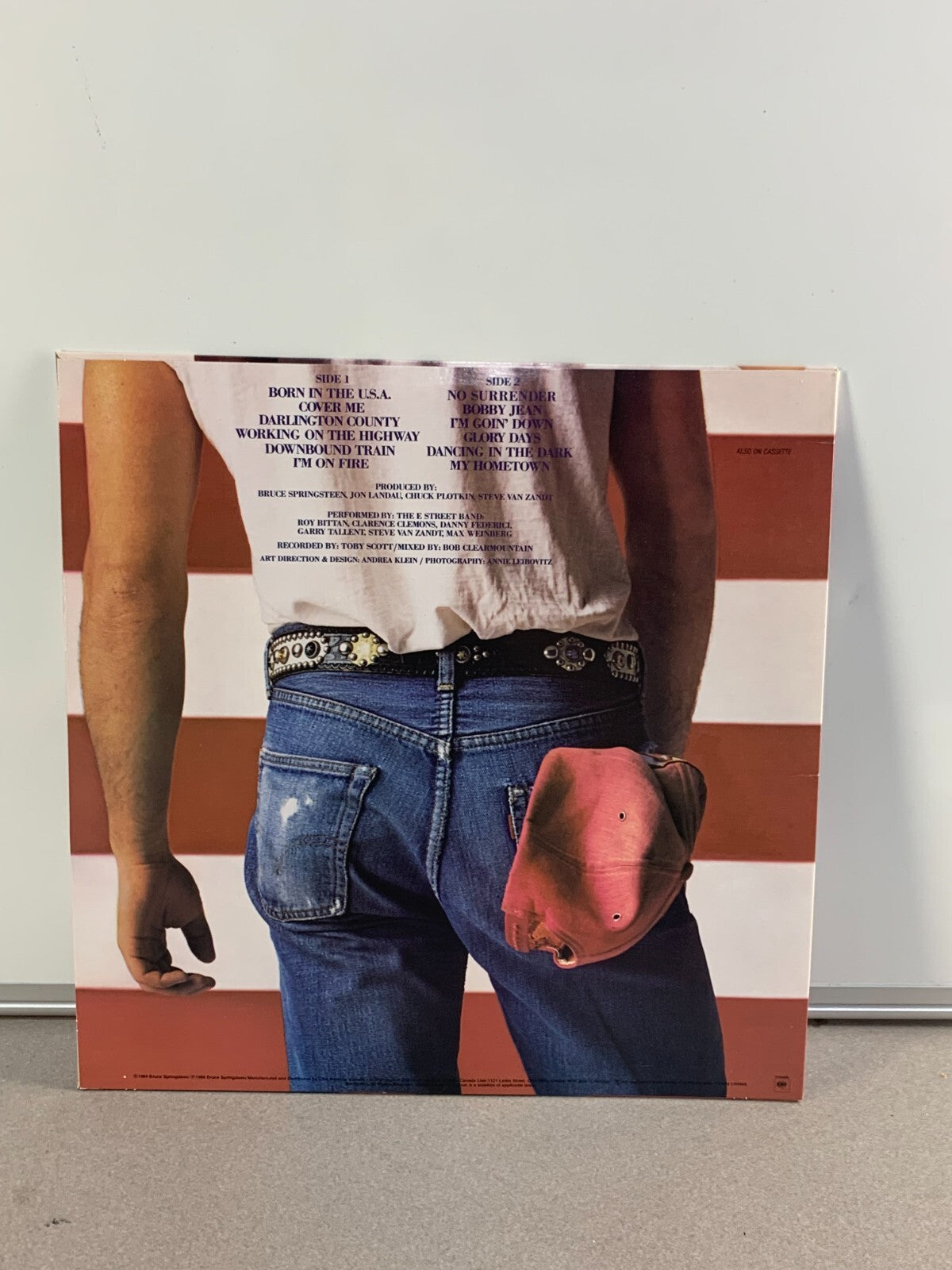 Bruce Springsteen – Born In The U.S.A. - LP Vinyl Record 1984 QC 38653