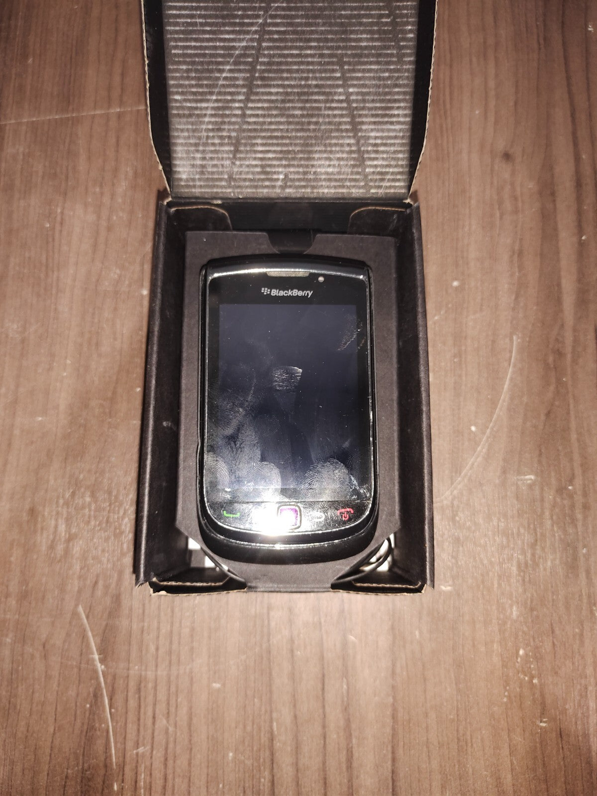 BlackBerry Torch 9800 Slider Smartphone Blac 4GB - With Power Cord