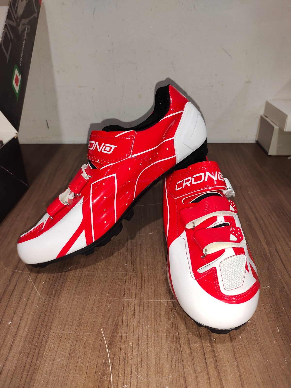 Crono CX-3-17 MTB NYLON Ross Red Shoes - Size - 47 (EUR)