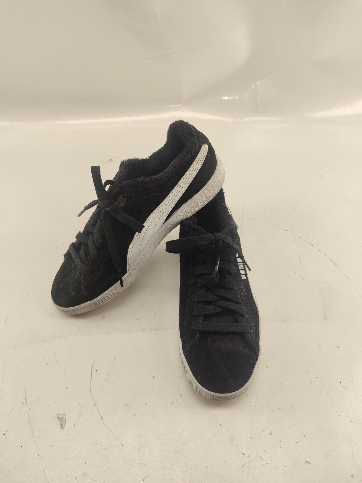 Puma Suede Skate Nitro OG Black White Men Skate Boarding Shoes - Size - US8.5