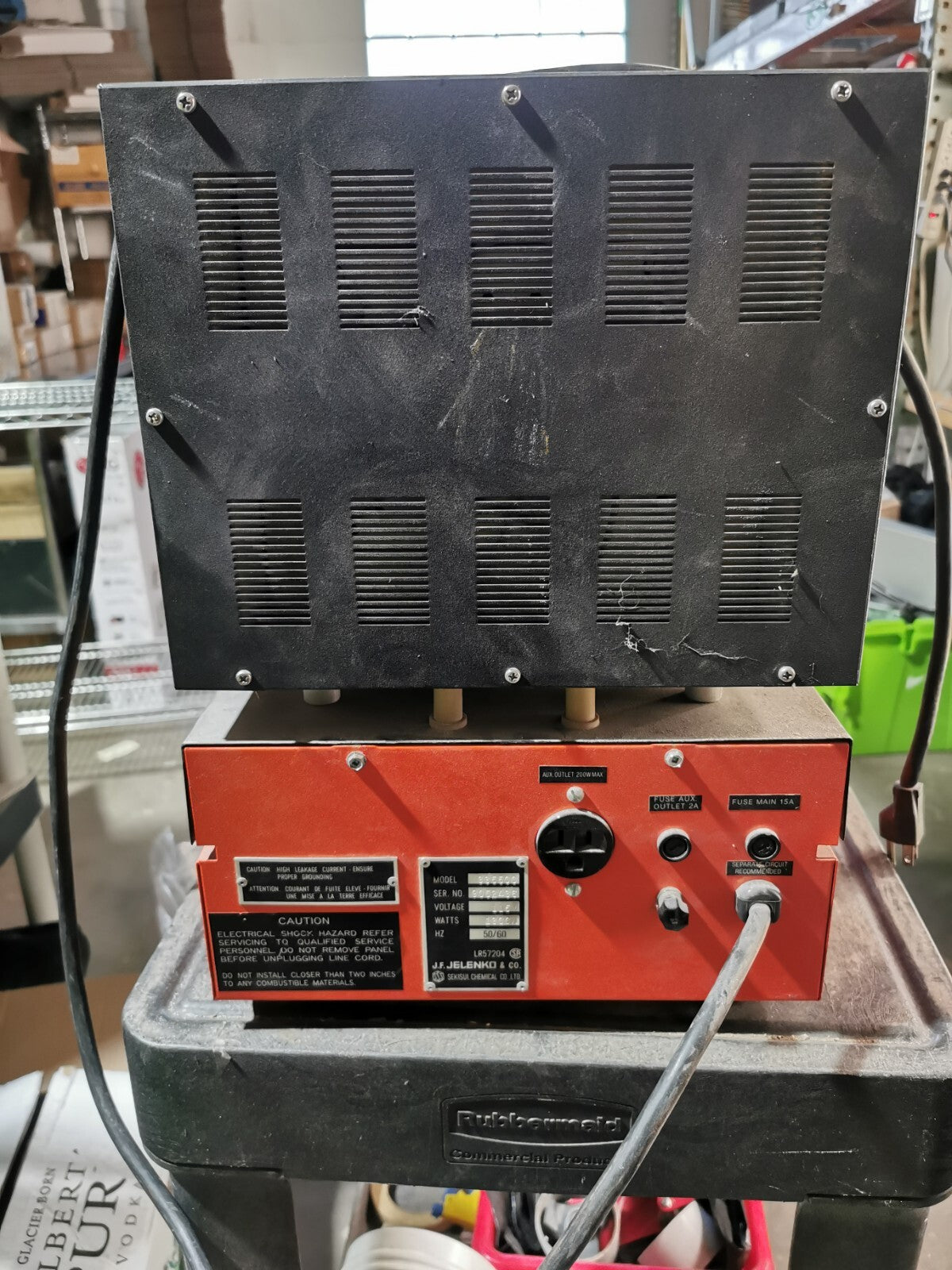 Burn out furnace Jelenko Accu Therm II 1000. For Parts-Error 2