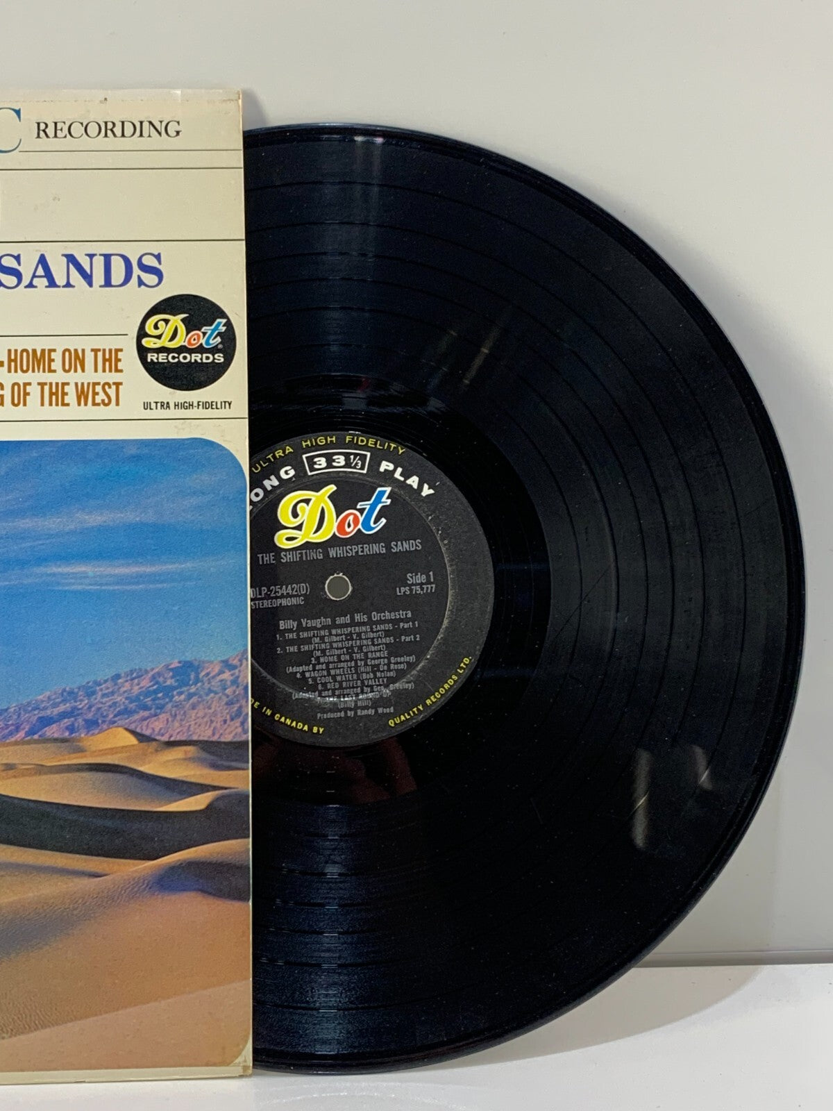 Billy Vaughn The Shifting Whispering Sands Album