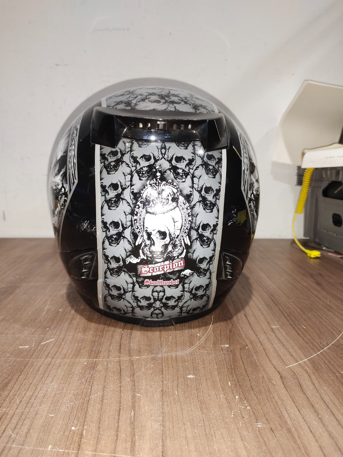 Scorpion Skull Bucket Exo 400 Motorcycle Helmet