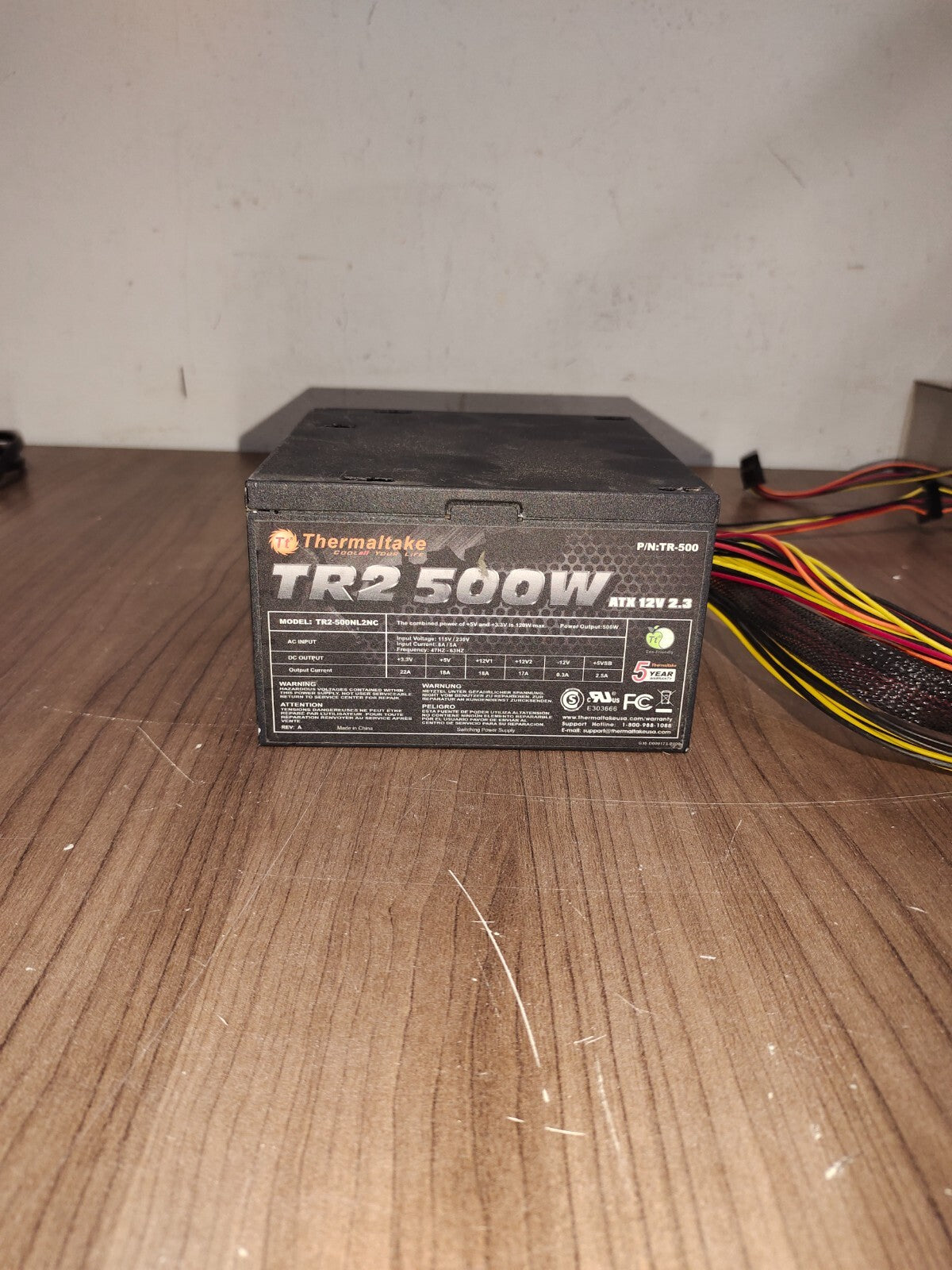 THERMALTAKE TR2-500NL2NC TR-500 TR2 500W POWER SUPPLY