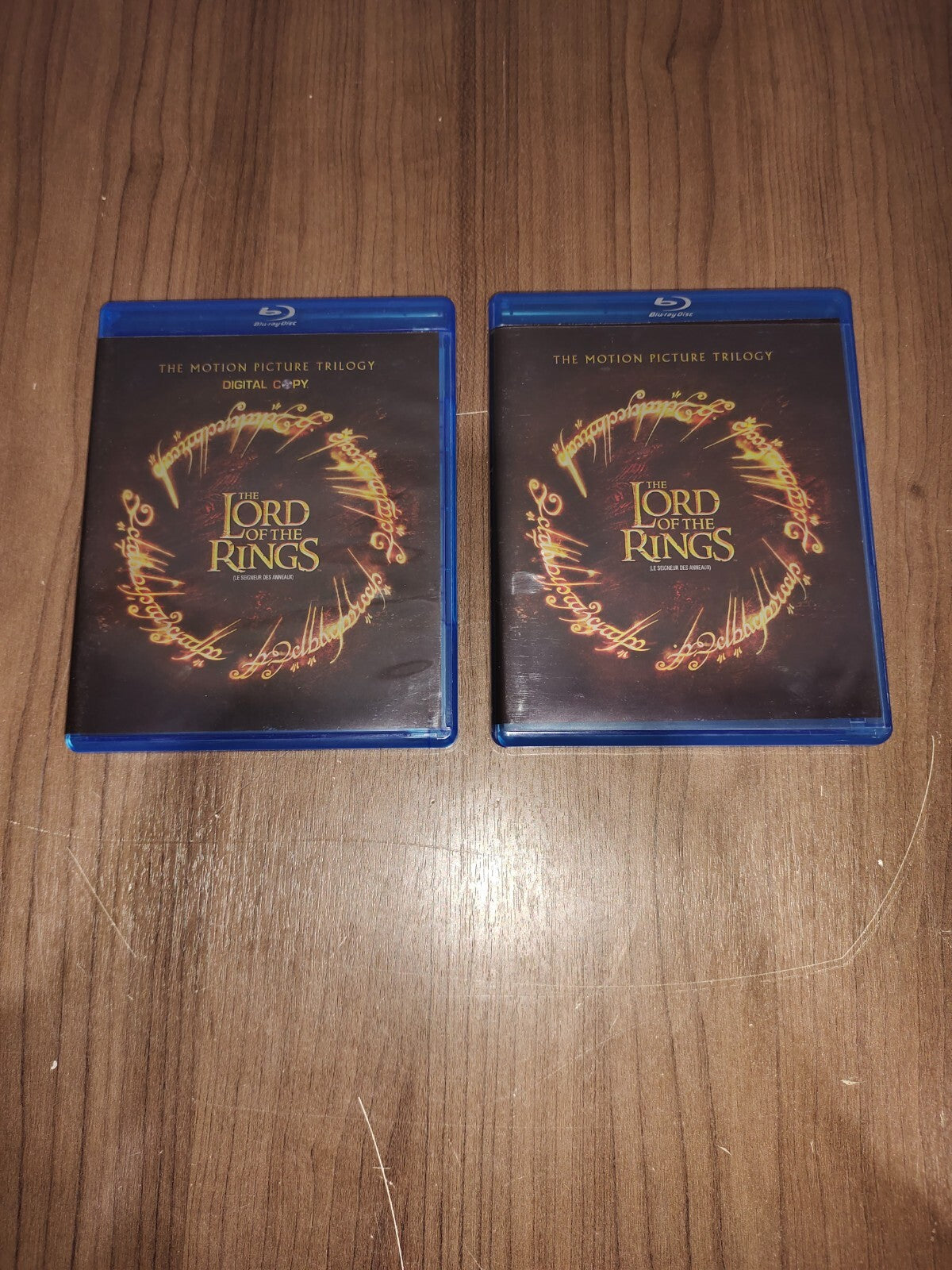 LORD OF THE RINGS: Trilogy (Blu-ray Disc, 2010) DVD set