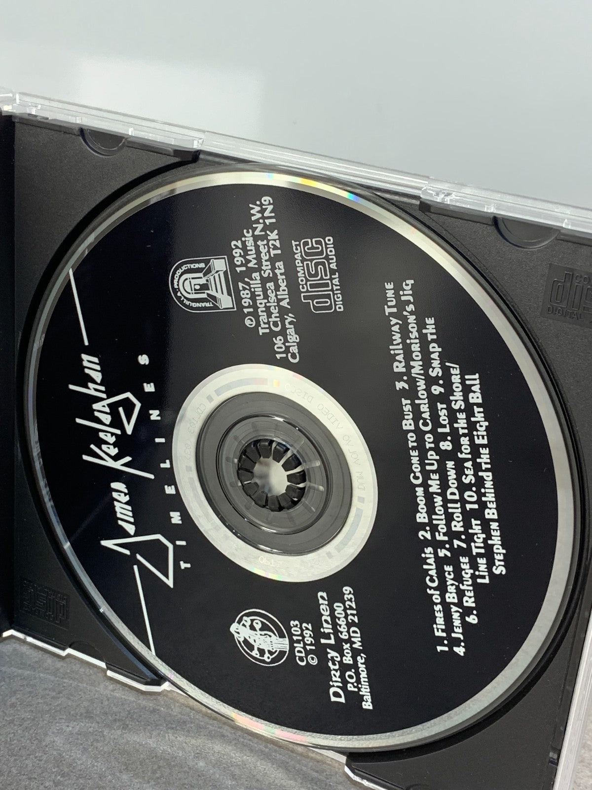 RARE - James Keelaghan: Timelines - CD