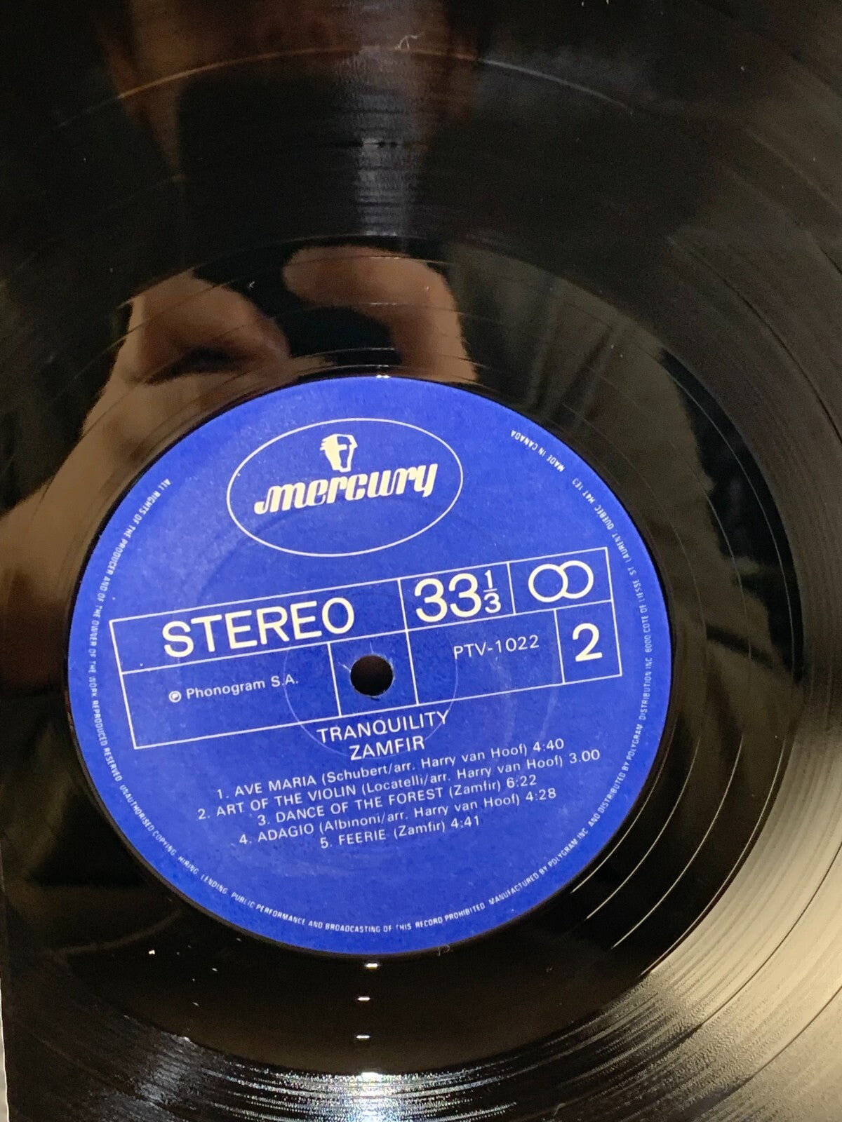 Zamfir - Tranquility - Mercury Record (LP, Vinyl)