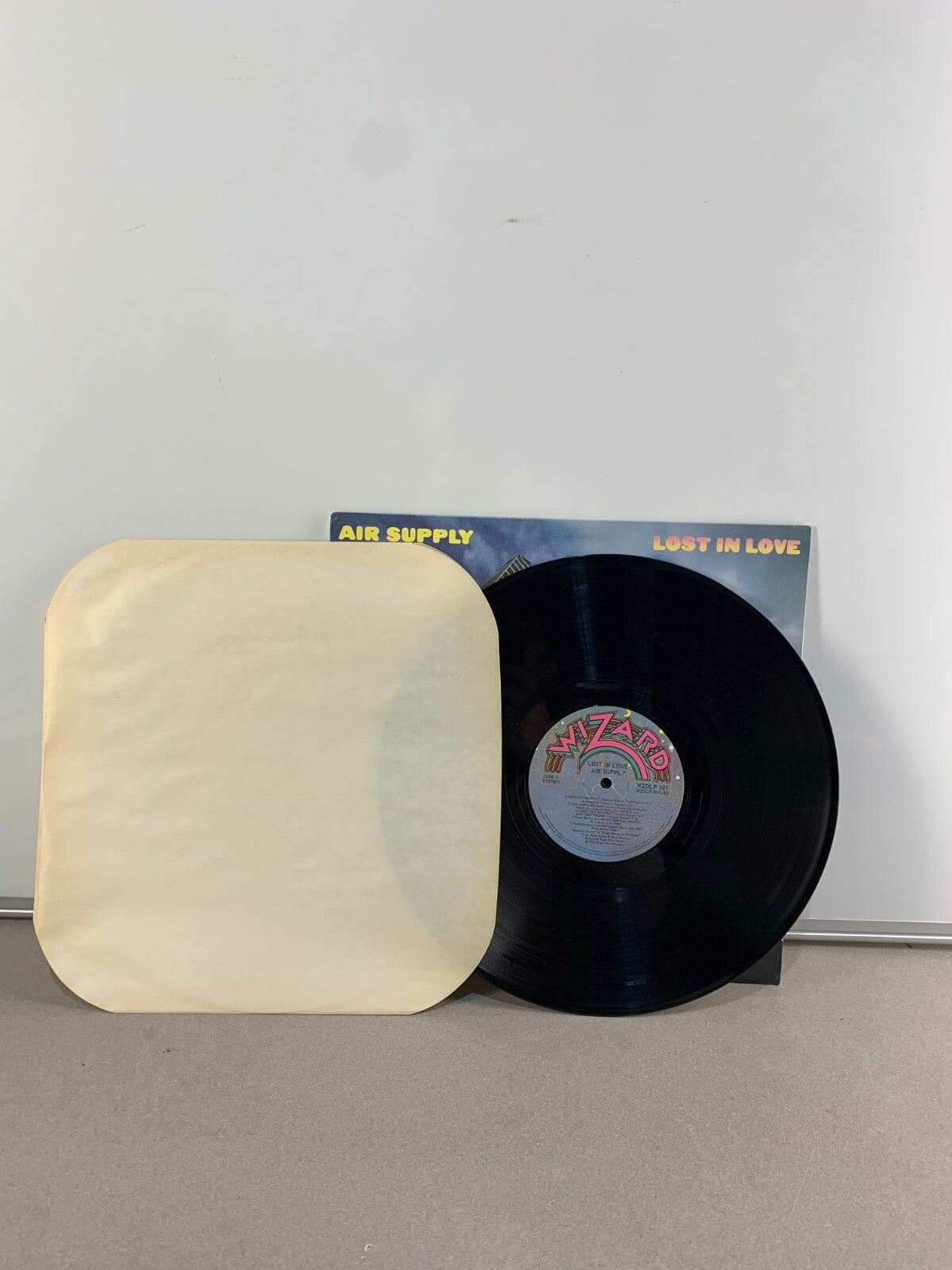 Air Supply – Lost In Love - LP Vinyl 1980 Wizard Records WZDLP 001