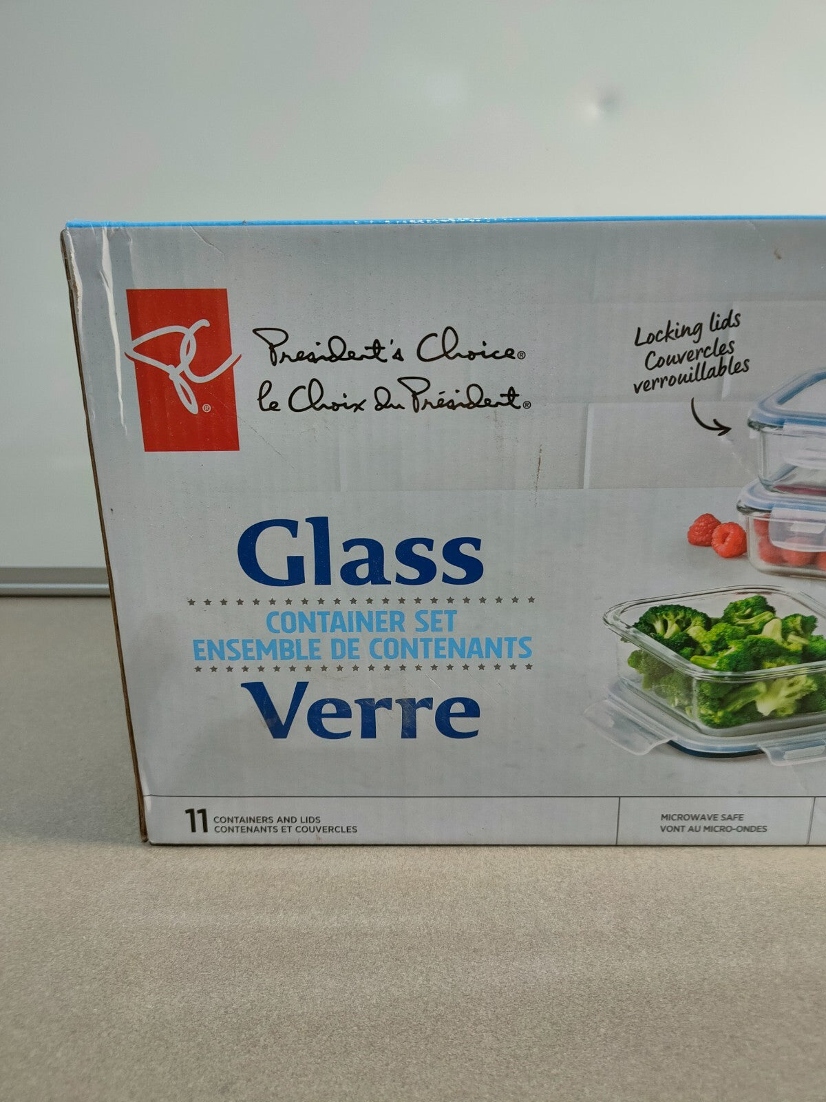 President's Choice Glass Container Set