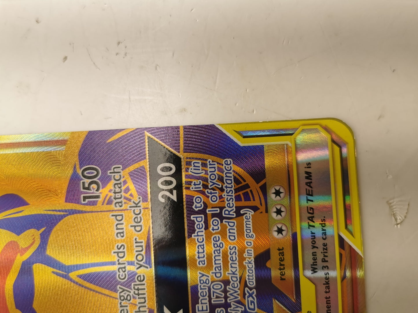 Pokemon Pikachu & Zekrom GX Tag Team Jumbo Promo Card SM248