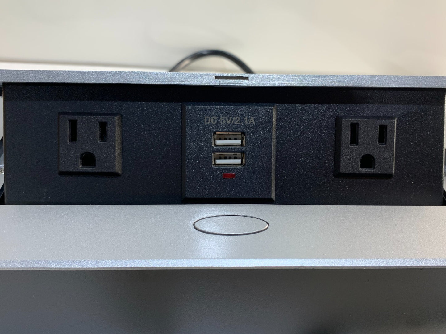 ZESHAN pop up Plug pop up Power Outlet USB C Charging Box for Conference Table