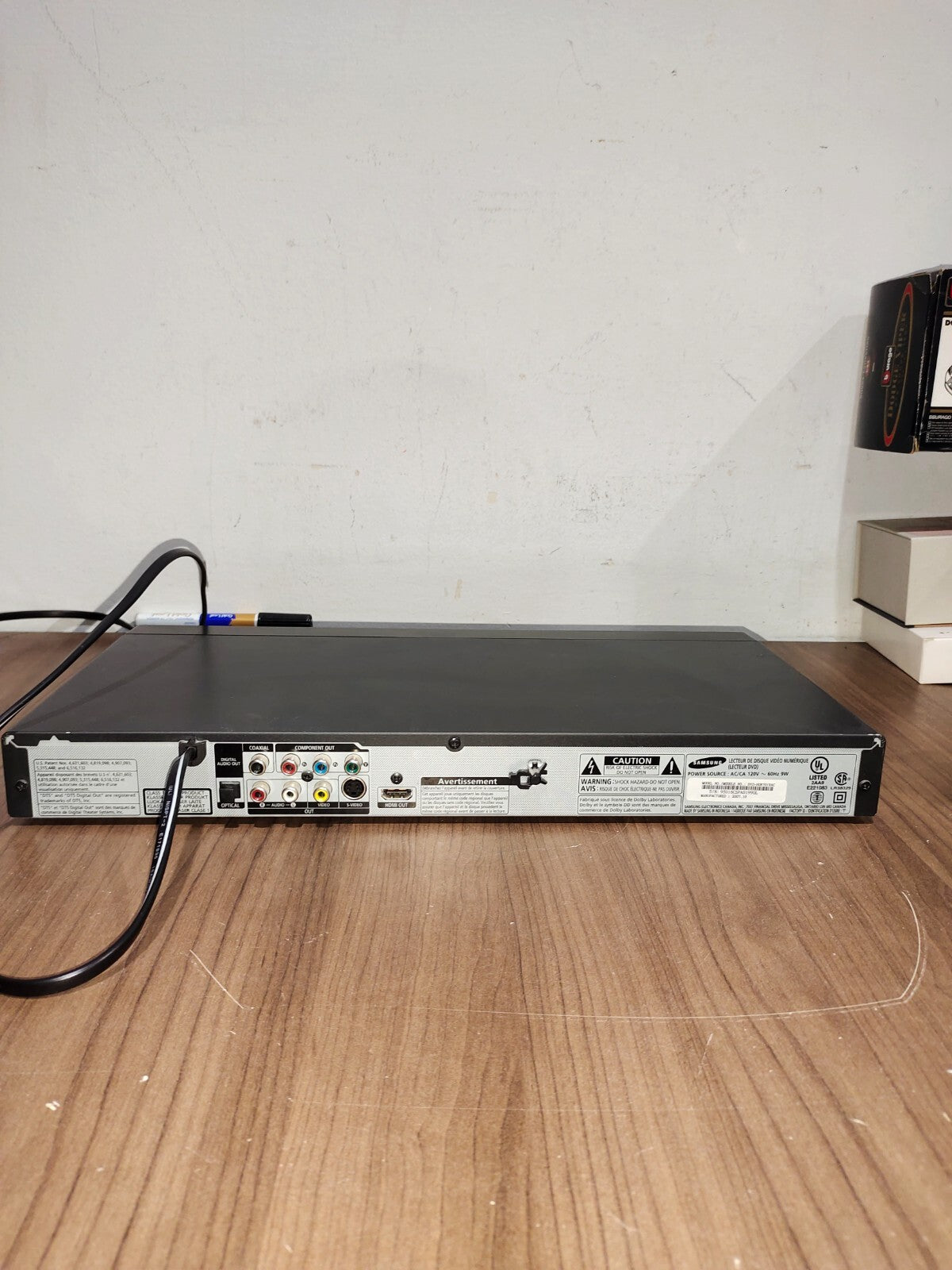 Samsung DVD-HD870 1080i HD DVD Player HDMI