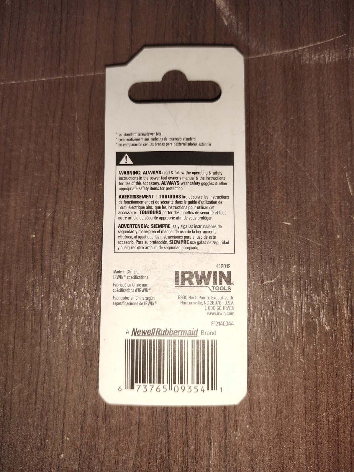 Irwin 1837385 Impact Insert Bit, #3 SQUARE, 2PK, 1" - Set of 6 - 3