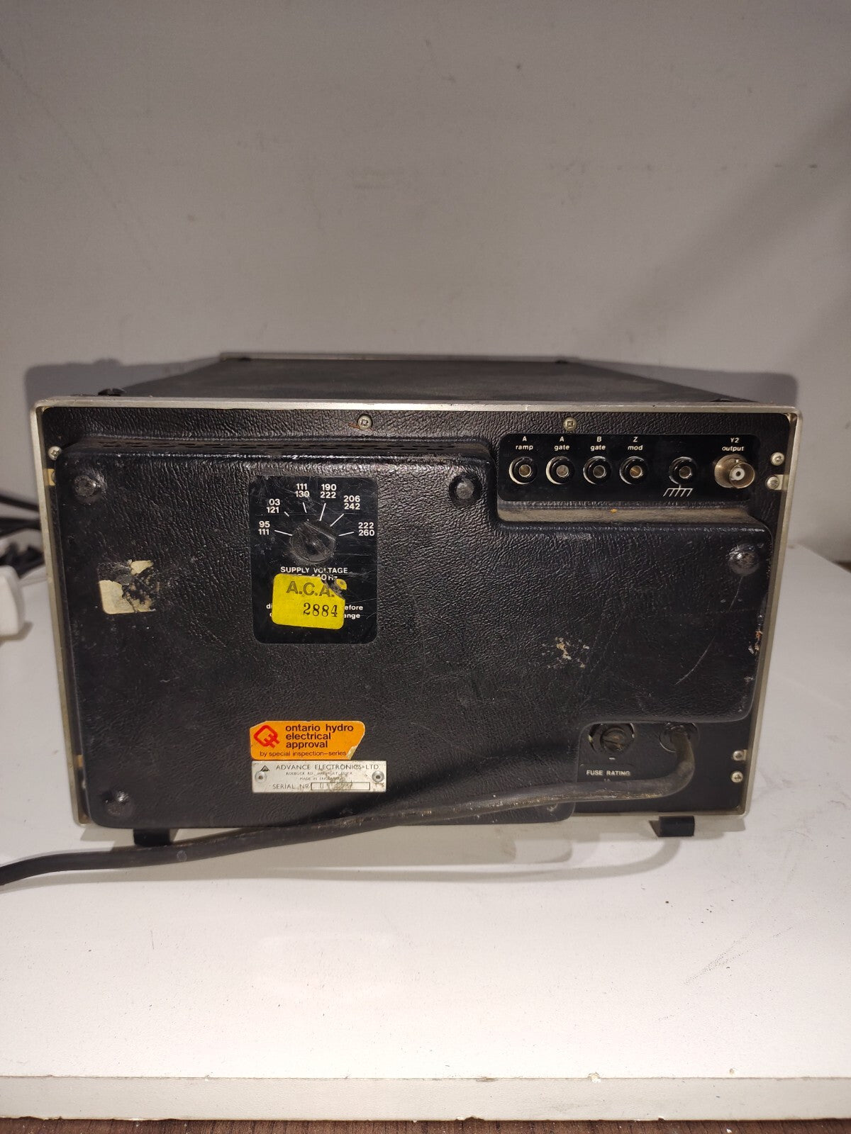 Advance Instruments Oscilloscope OS3000 - Untested
