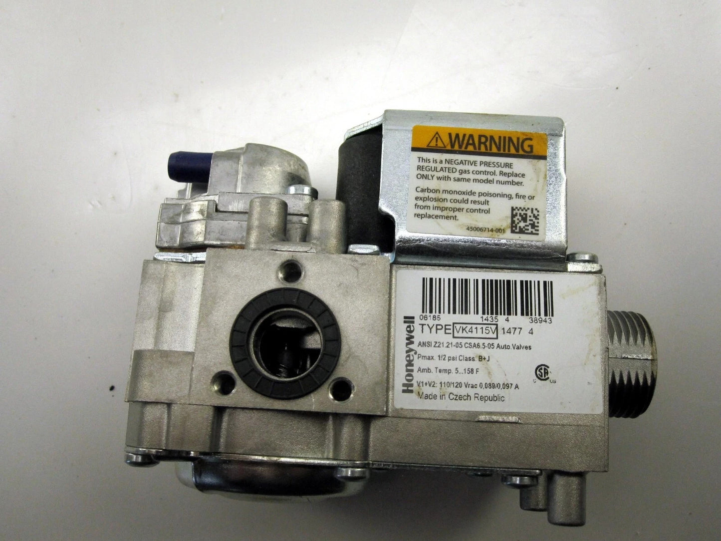 Gas valve Honeywell VK 4115 V 1014