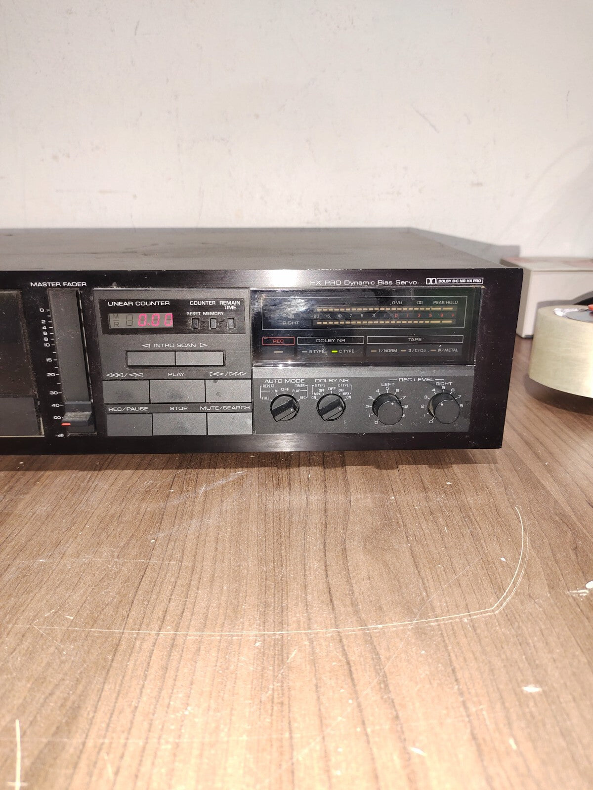 Vintage YAMAHA Natural Sound K-540 2-HEAD HX PRO DOLBY Cassette Deck