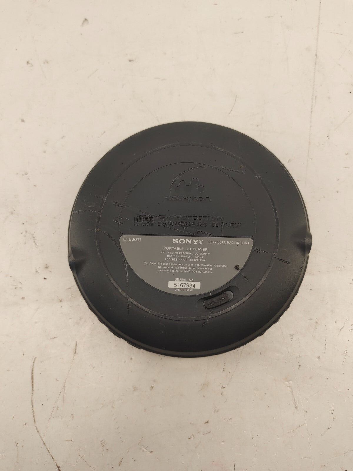 Sony D-EJ011 Walkman CD Player Compact