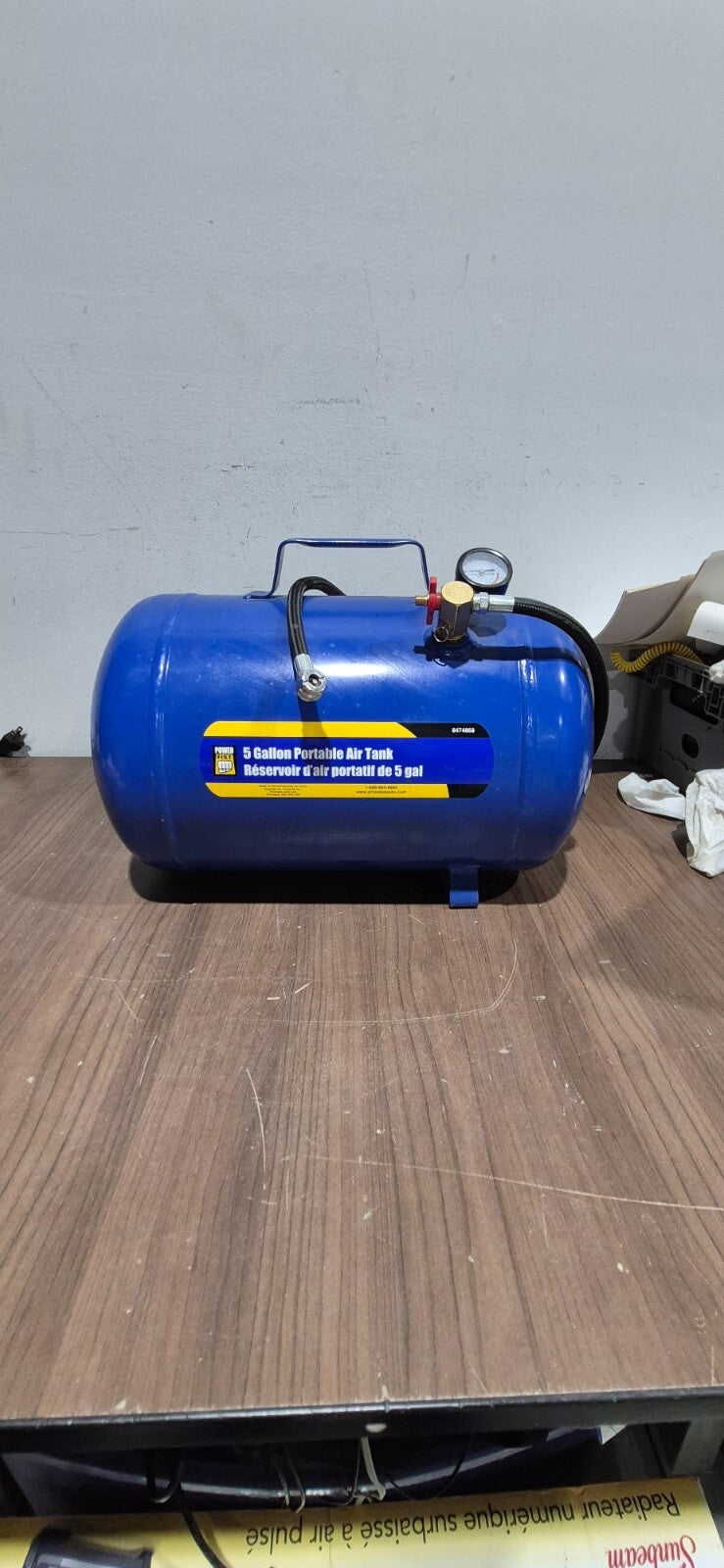 Power Fist 5 Gallon Portable Air Tank