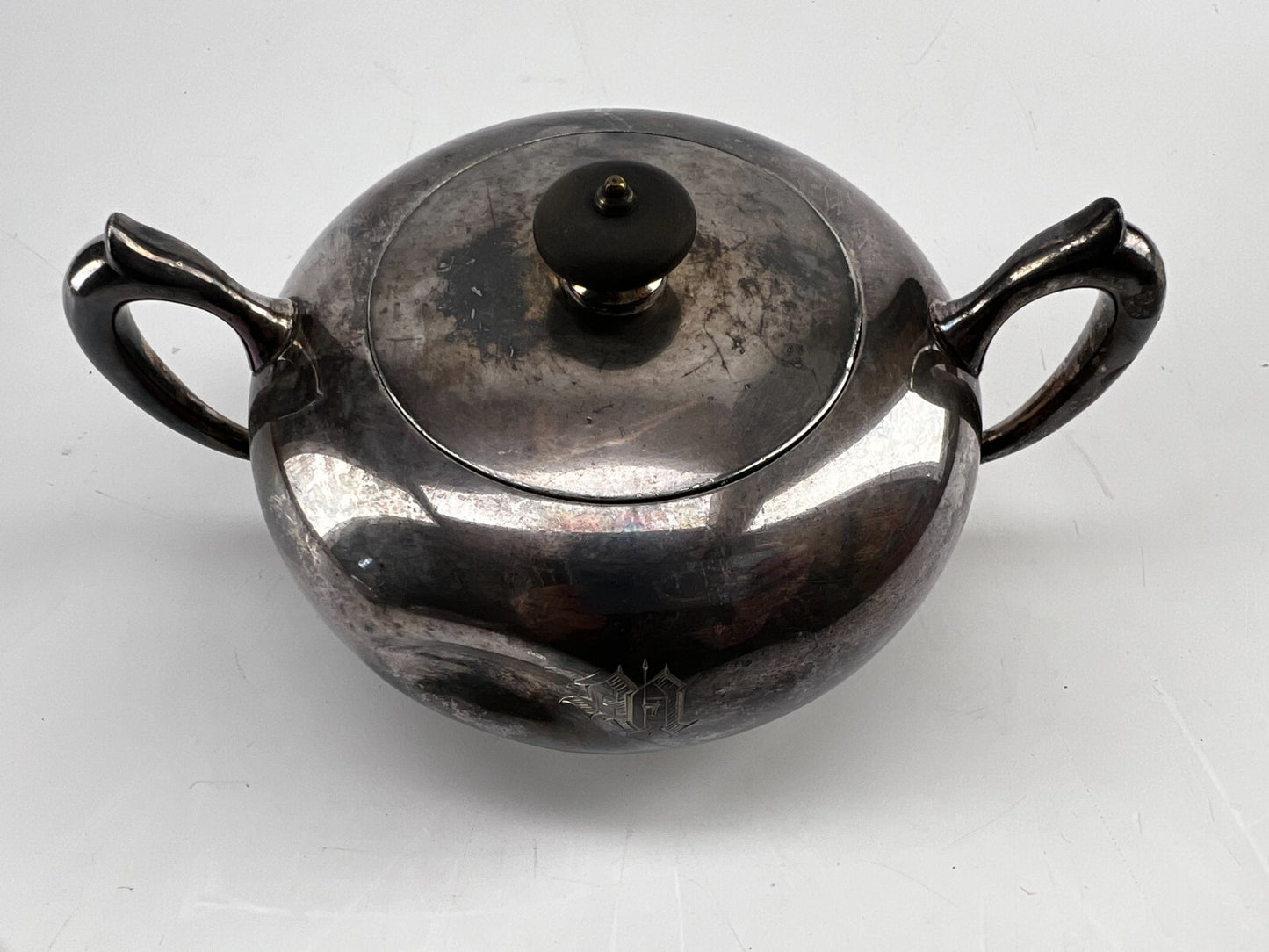 Vintage Wm A Rogers Silver Plate Tea Pot Set - 3pcs