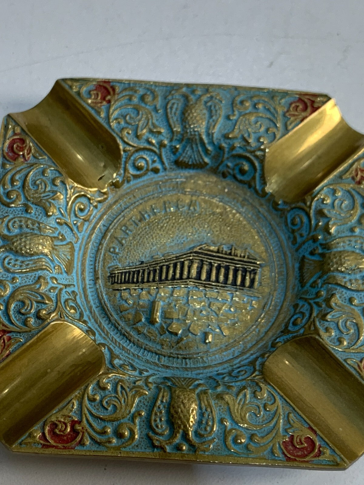 Ashtray of Virgins (Σταχτοδοχειο Παρθενων) made in Greece