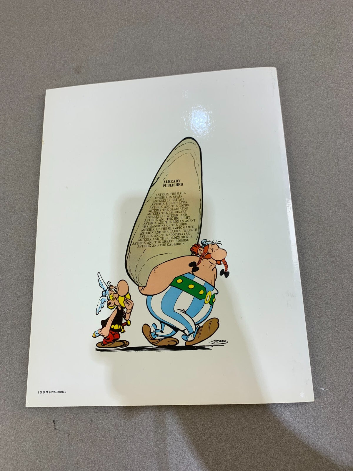 Asterix #17 - The Mansions of the gods