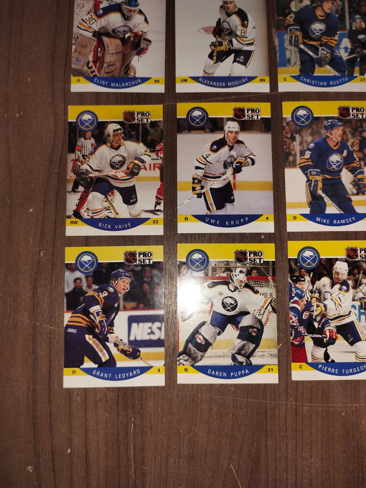 Rare Collectible NHL - Buffalo Sabres Cards PRO-SET - Set of 16 Cards