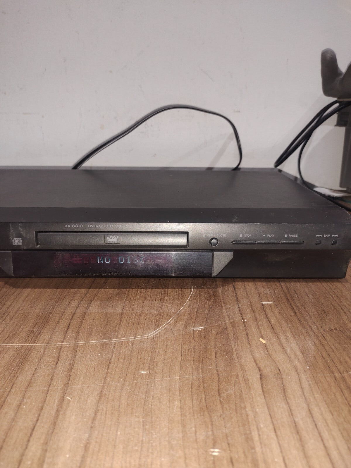JVC DVD Player XV-S300BK DVD/Super VCD/VCD/CD
