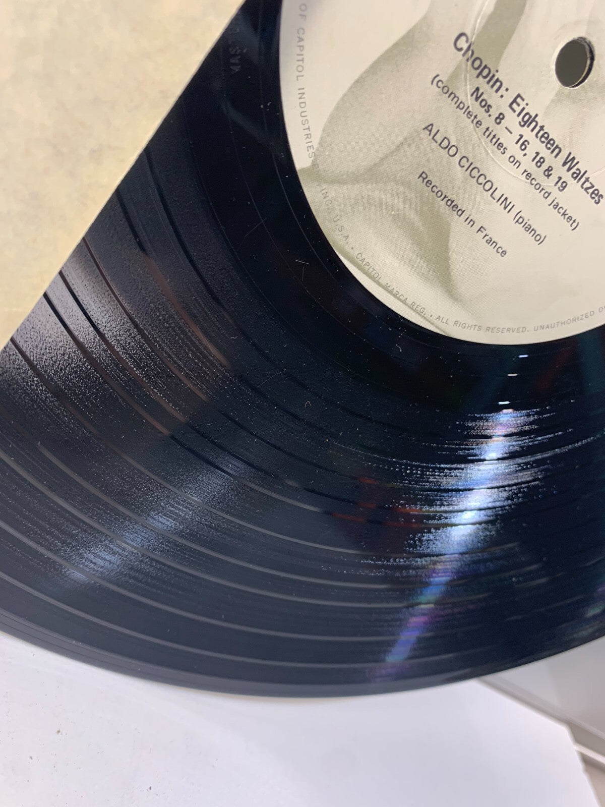 Aldo Ciccolini CHOPIN Eighteen Waltzes - Seraphim S-60252