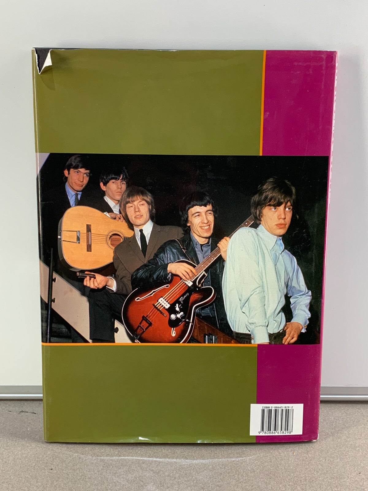1990 РІСТORAL HISTORY ROLLING STONES Mick Jagger Marie Cahill Oversized HC