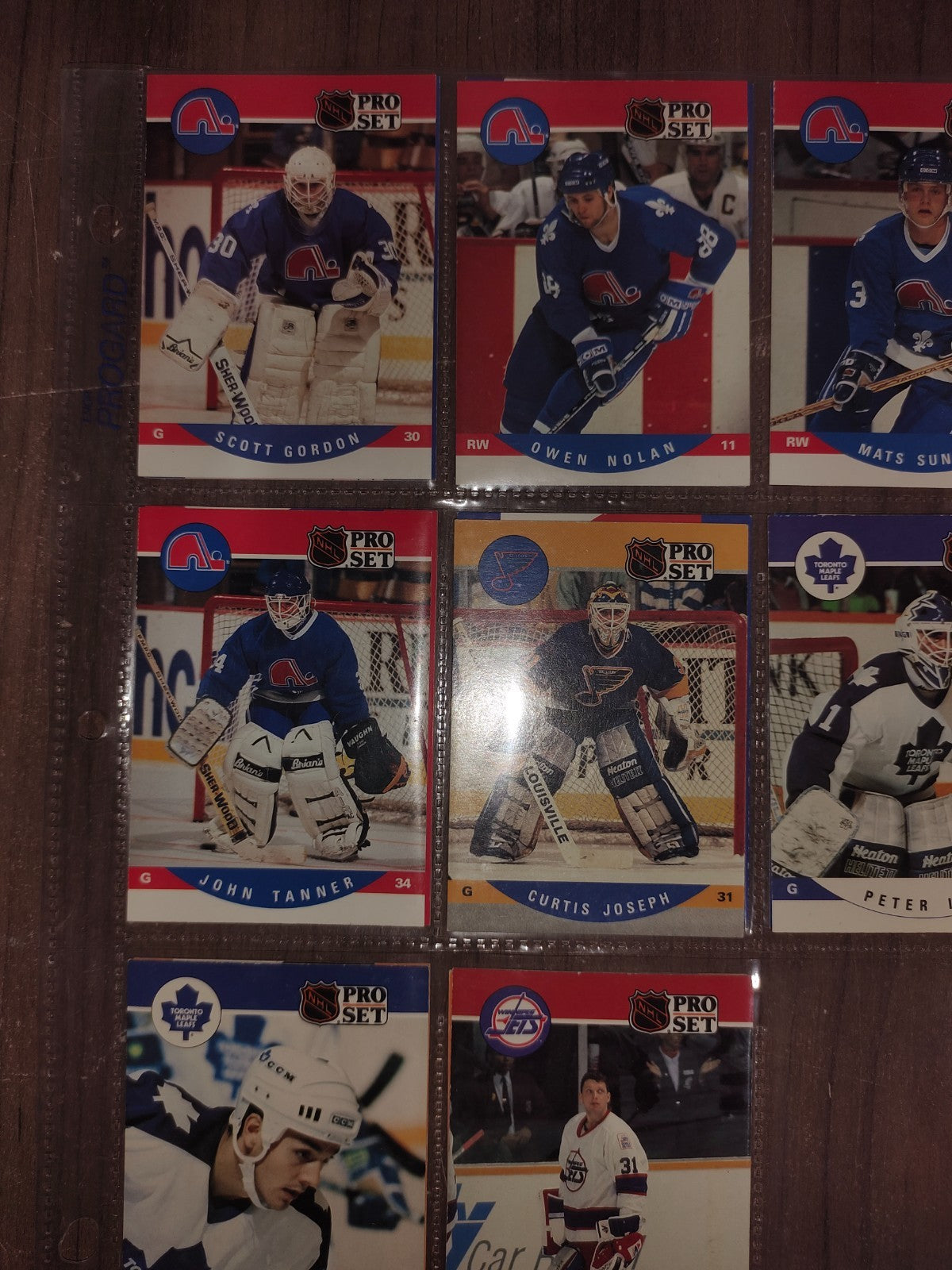 Rare Collectible NHL - Assorted Cards (Set - 7) PRO-SET - Set of 16 Cards