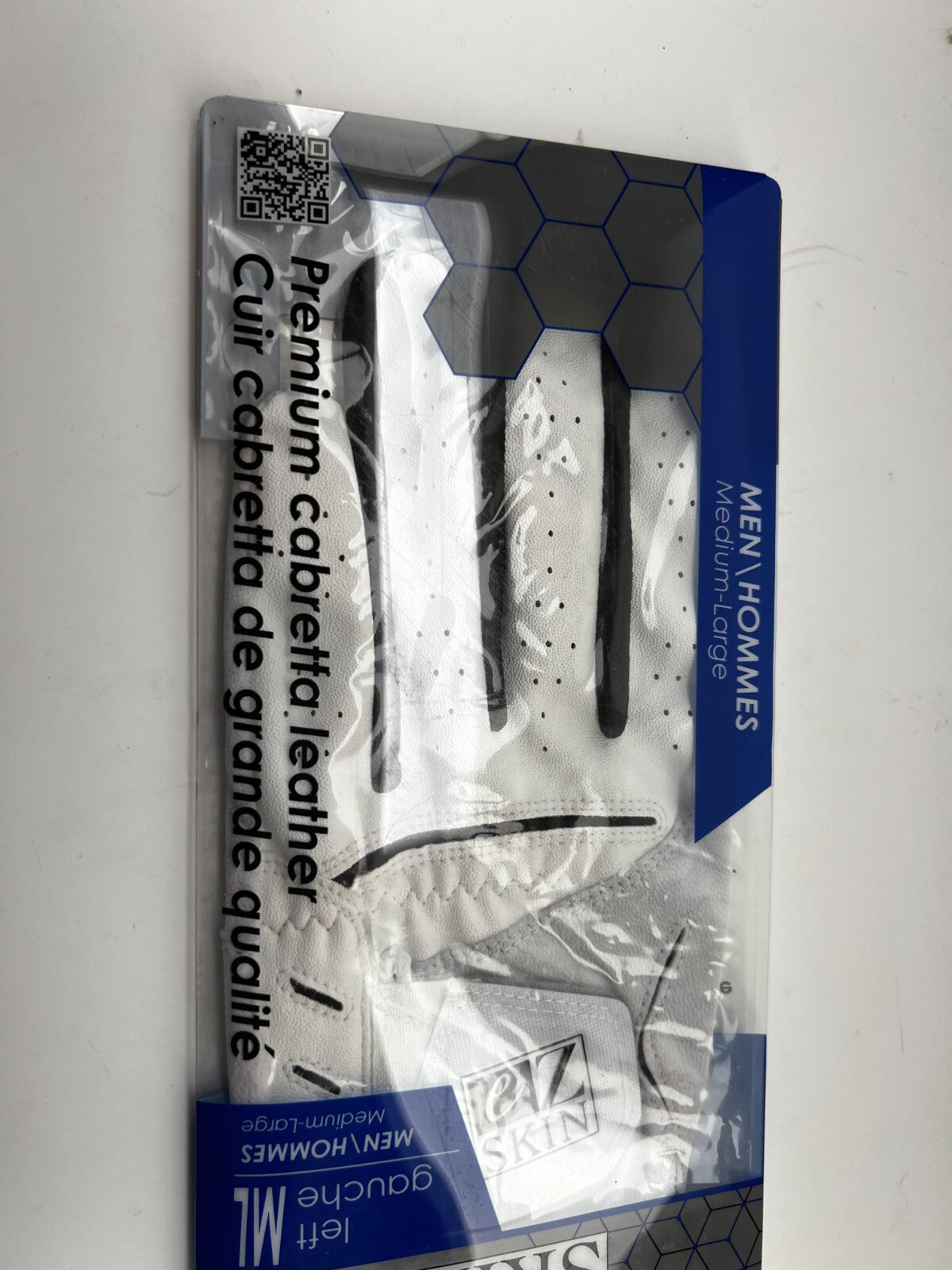 eZ Skin - Golf Glove Leather Cabretta Men's - M-L