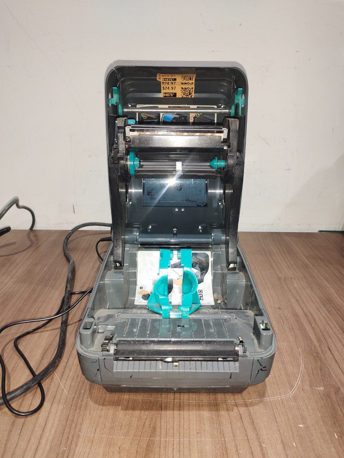 Zebra GX420t (GX42-102711-000) Thermal Label Printer USB Bluetooth - 3