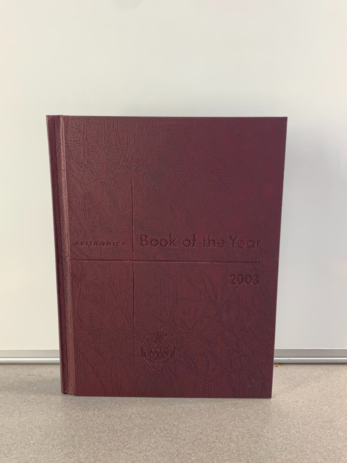 Encyclopedia Britannica Book of the Year - 2003 - Leather