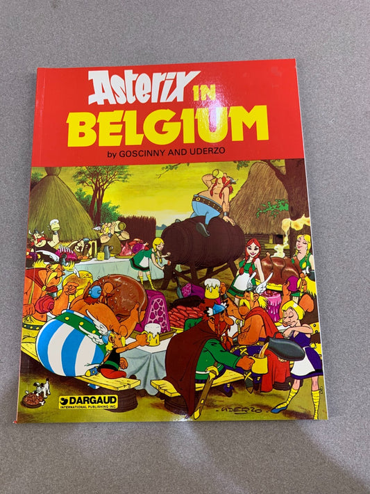 1982 ASTERIX IN BELGIUM by Goscinny & Uderzo SC VF Dargaud