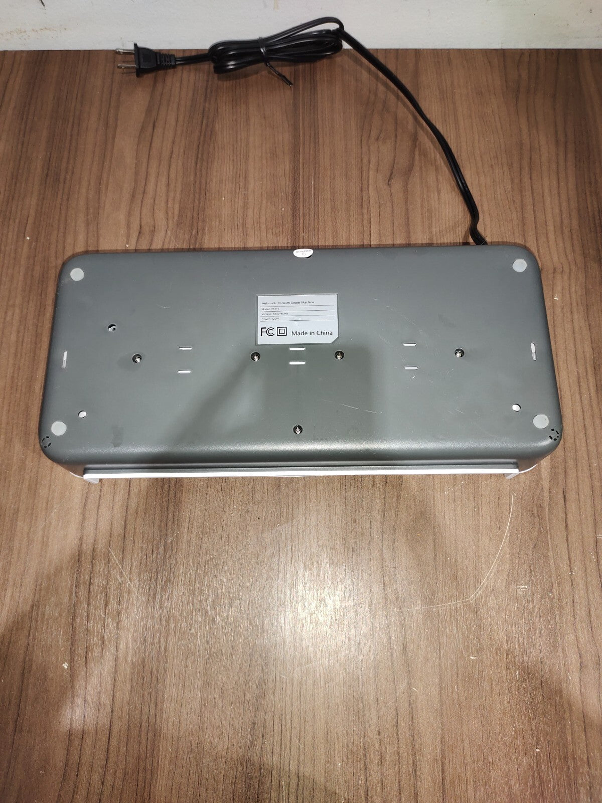Vacuum Sealer Machine, Full Automatic Food (95Kpa), Silver - V8111