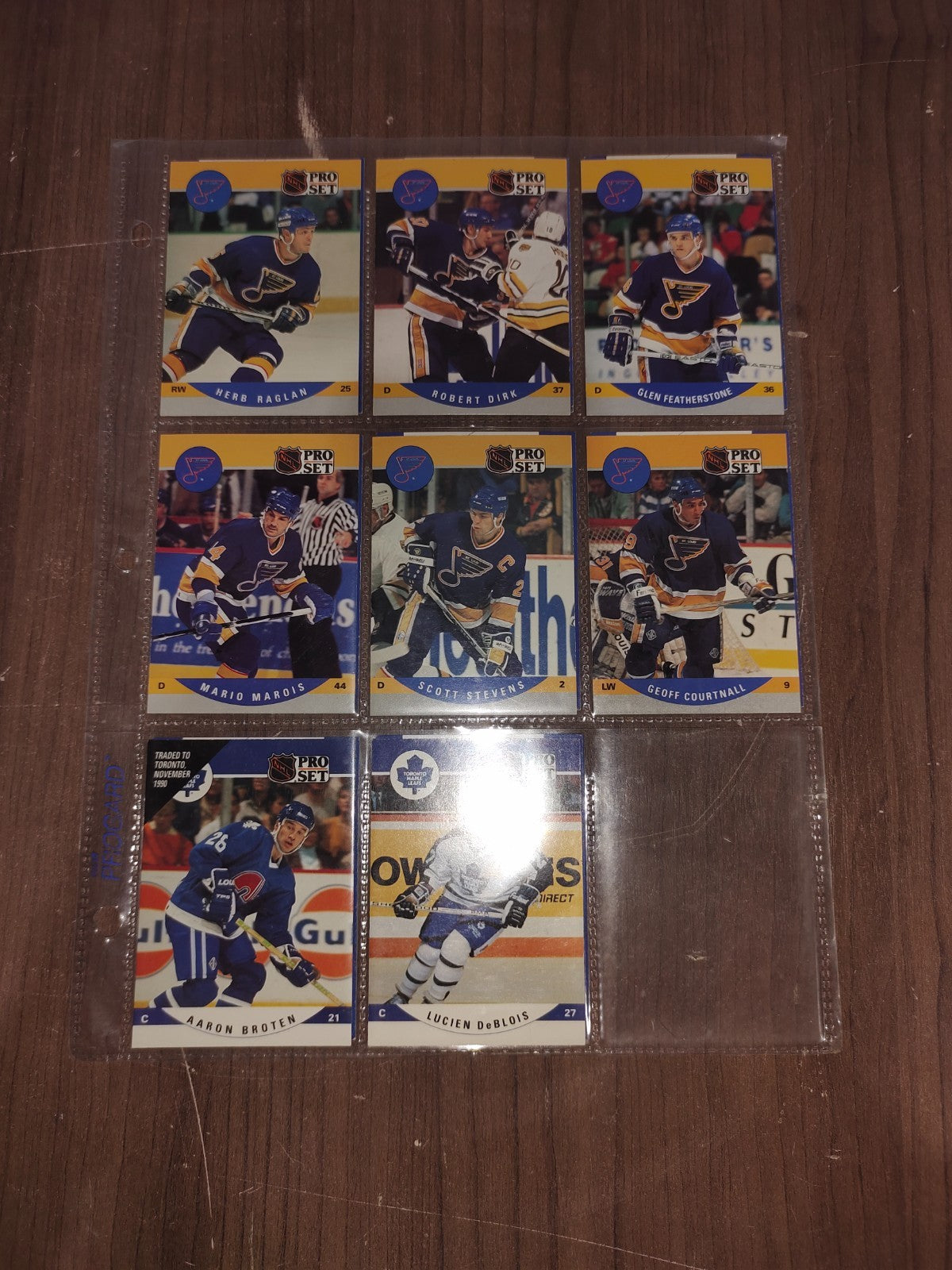 Rare Collectible NHL - Assorted Cards (Set - 8) PRO-SET - Set of 16 Cards