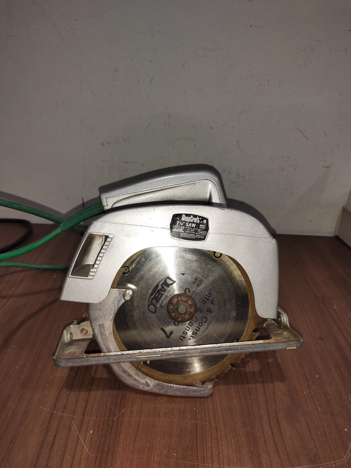 Vintage ShopCraft 7 1/4" power circular saw 9158T1 5500PRM