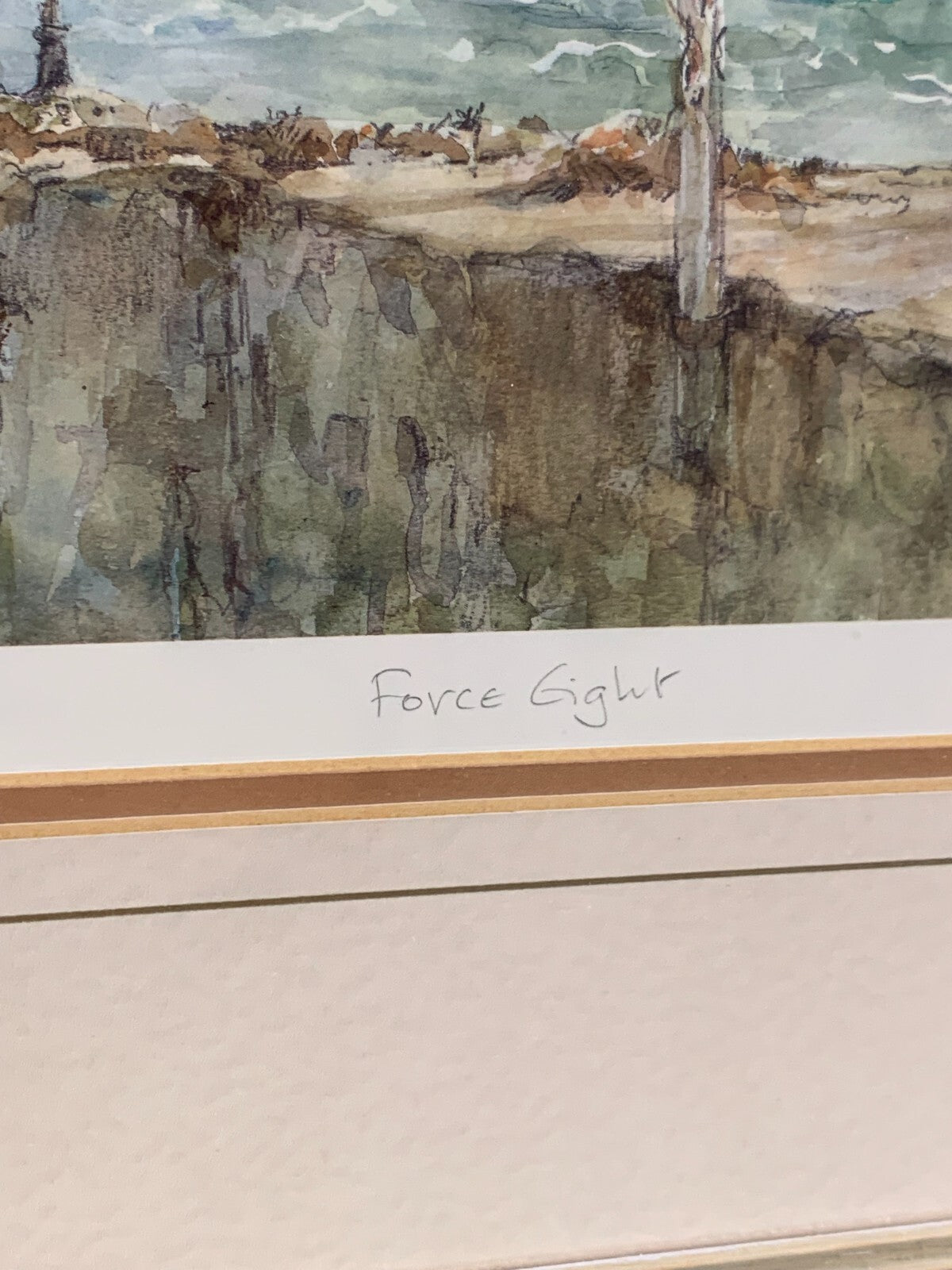 'Force Fight' Print Art by Audrey Hind, 305/500