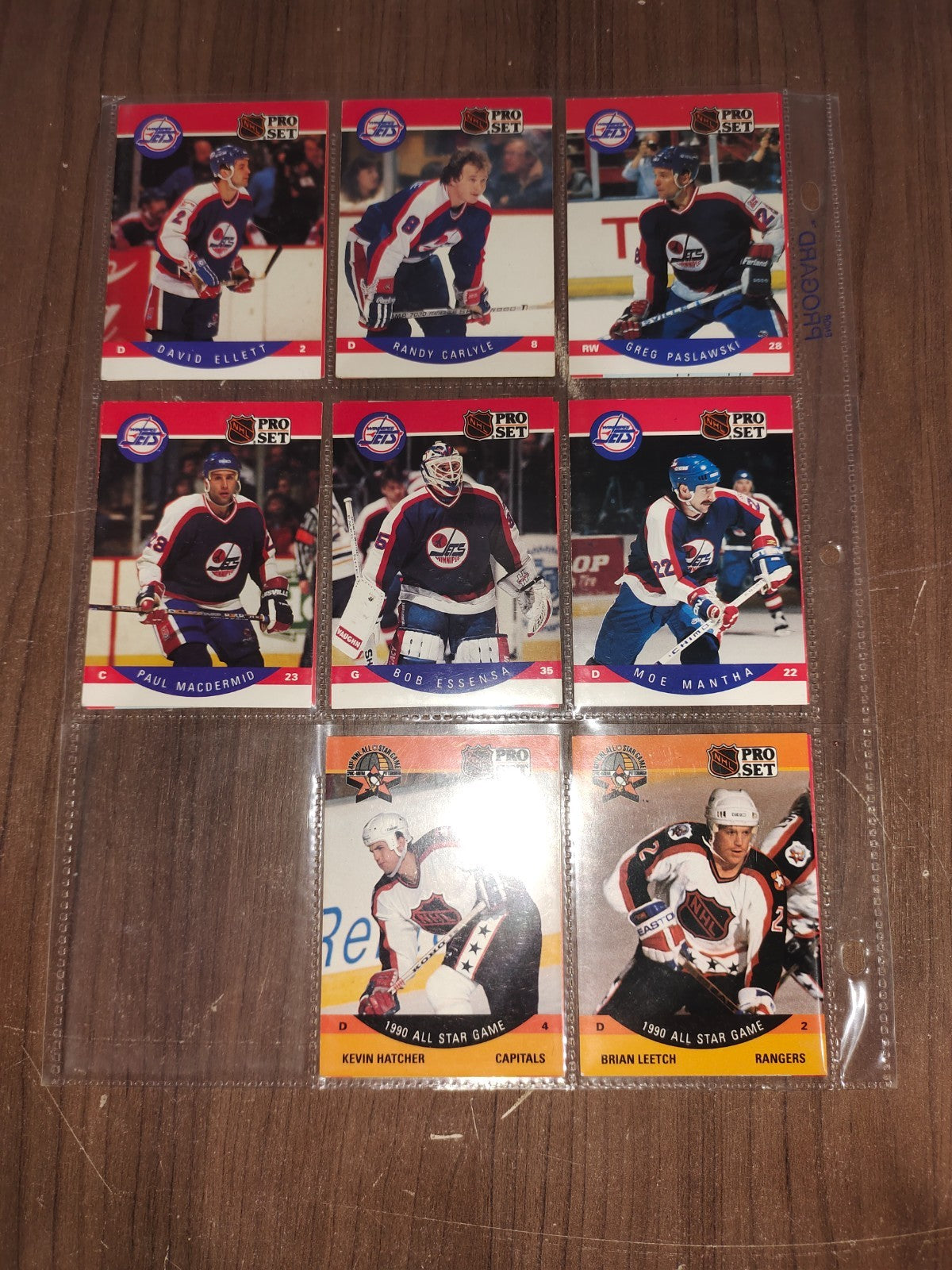 Rare Collectible NHL - Assorted Cards (Set - 4-44) PRO-SET - Set of 16 Cards