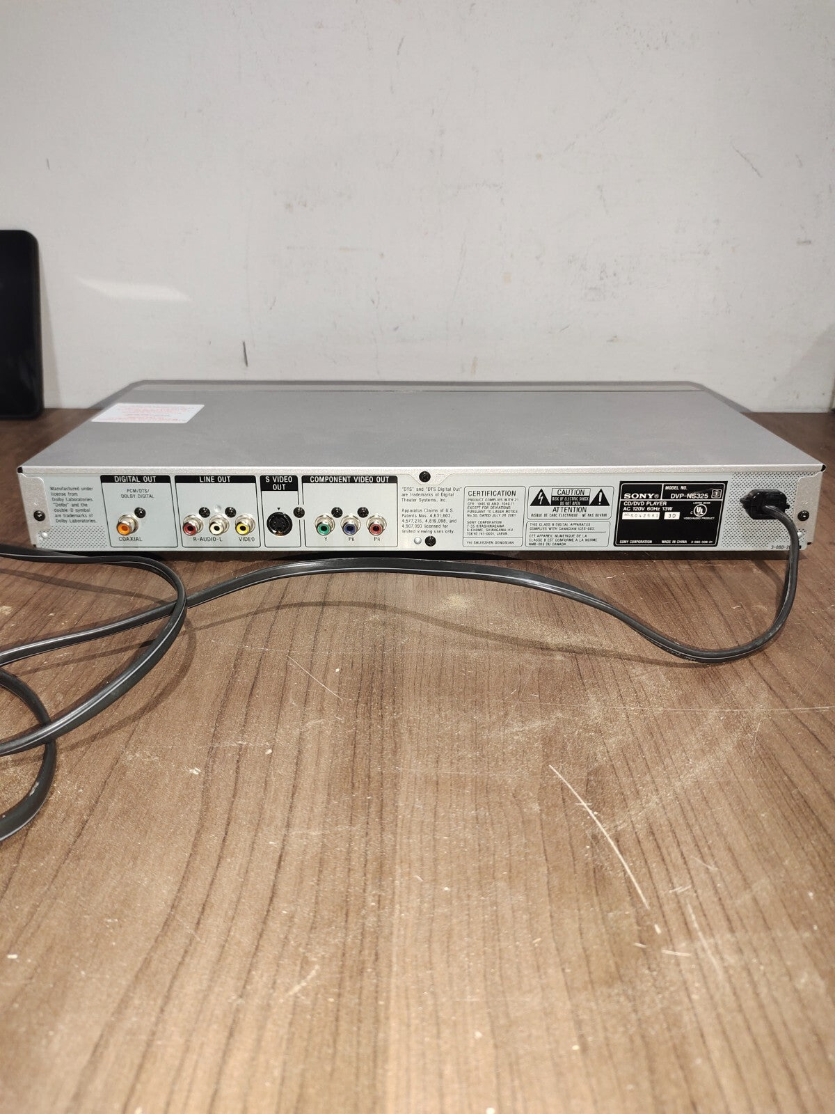 Sony CD Music DVD Player DVP-NS 325, Dolby Digital, DTS, MP3