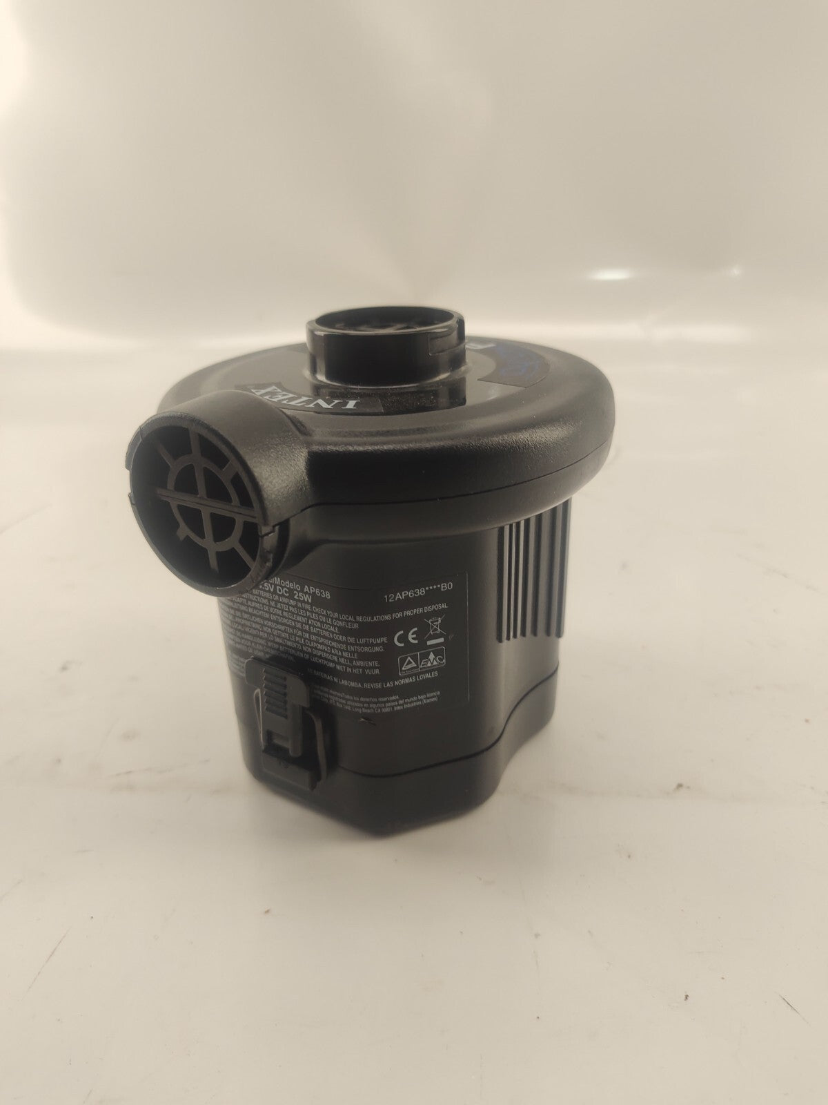 Intex Quick-fill Battery Powered Electric Air Pump Model AP638