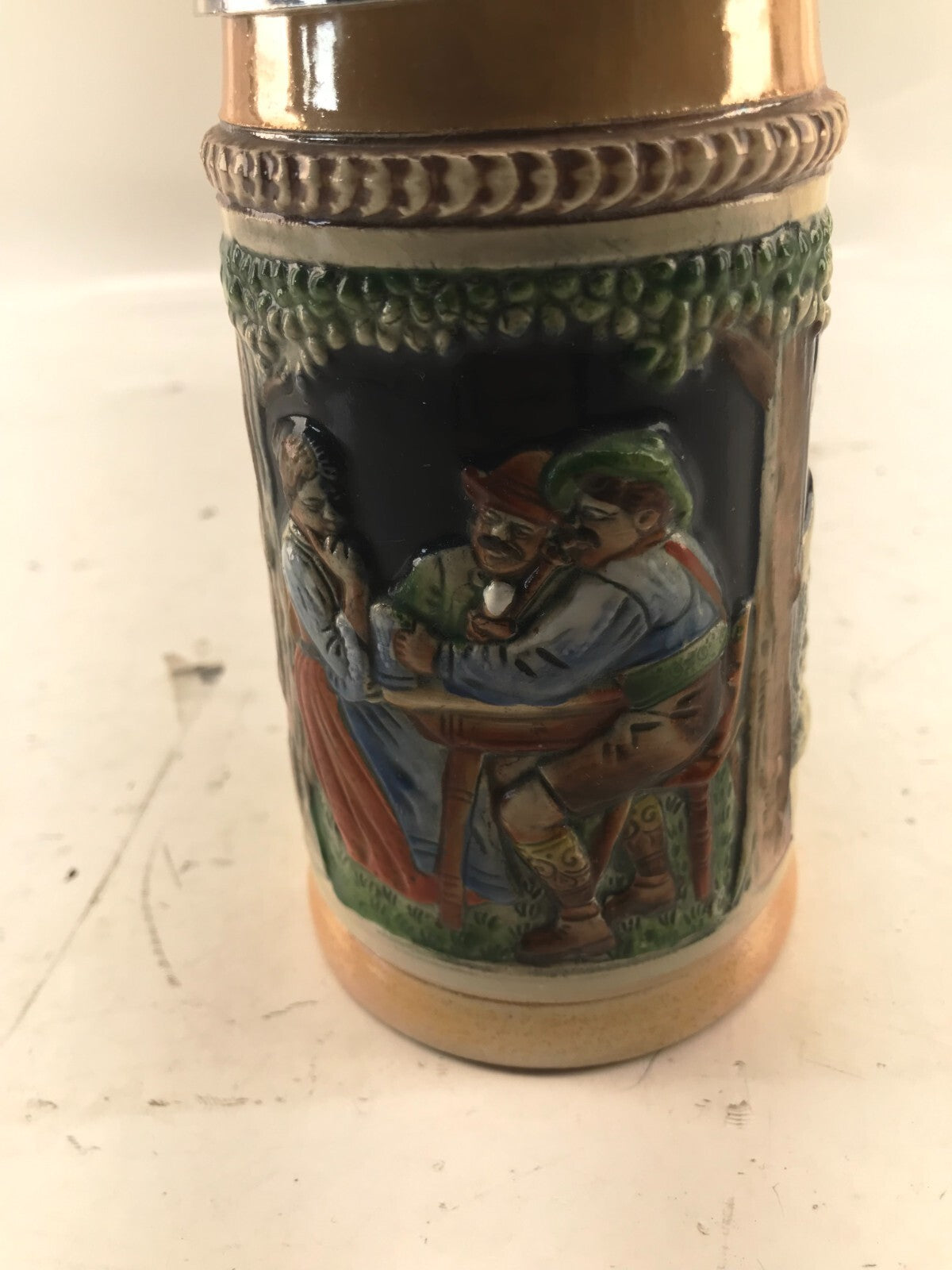 Vintage Beer Stein des lebens Freut euch Germany