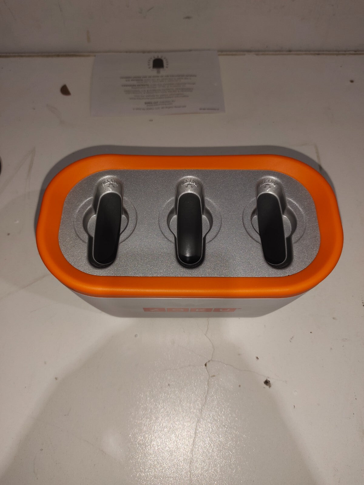 Zoku Quick Pop Popsicle Yogurt Ice Cream Maker Dip Sticks Freeze Case Triple
