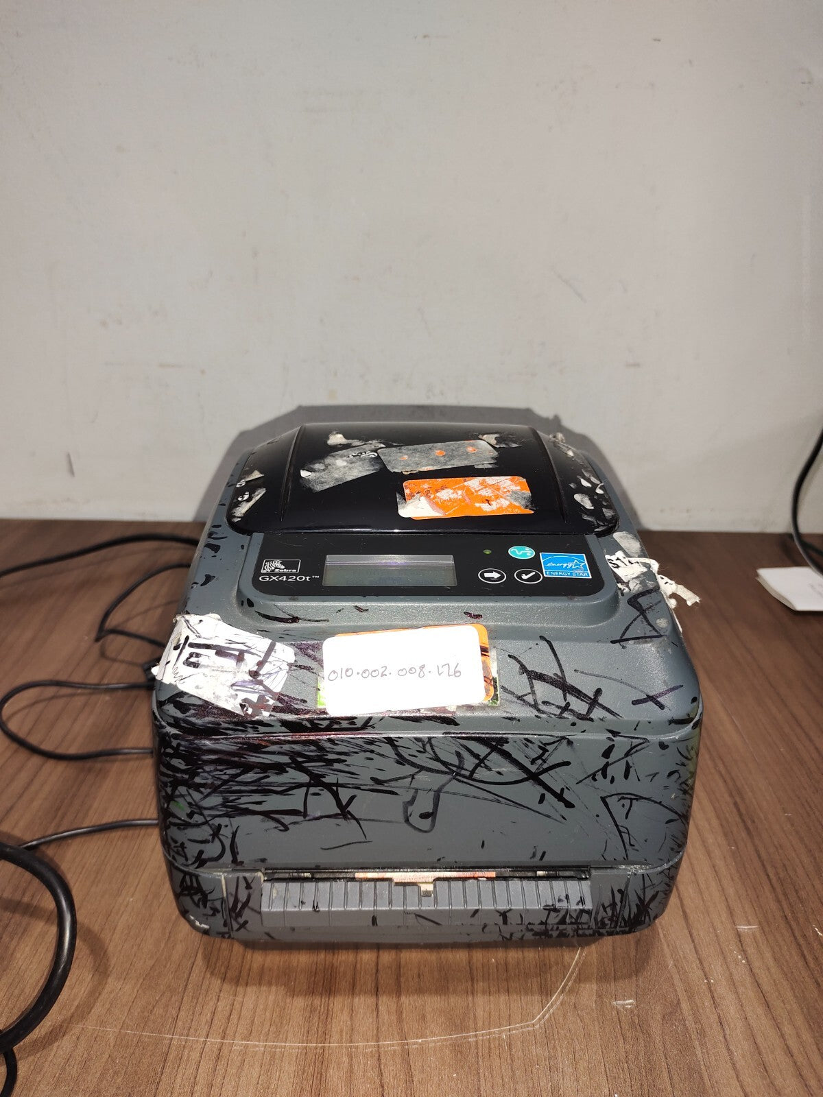 Zebra GX420t Gx42-102511-00 Printer - 1