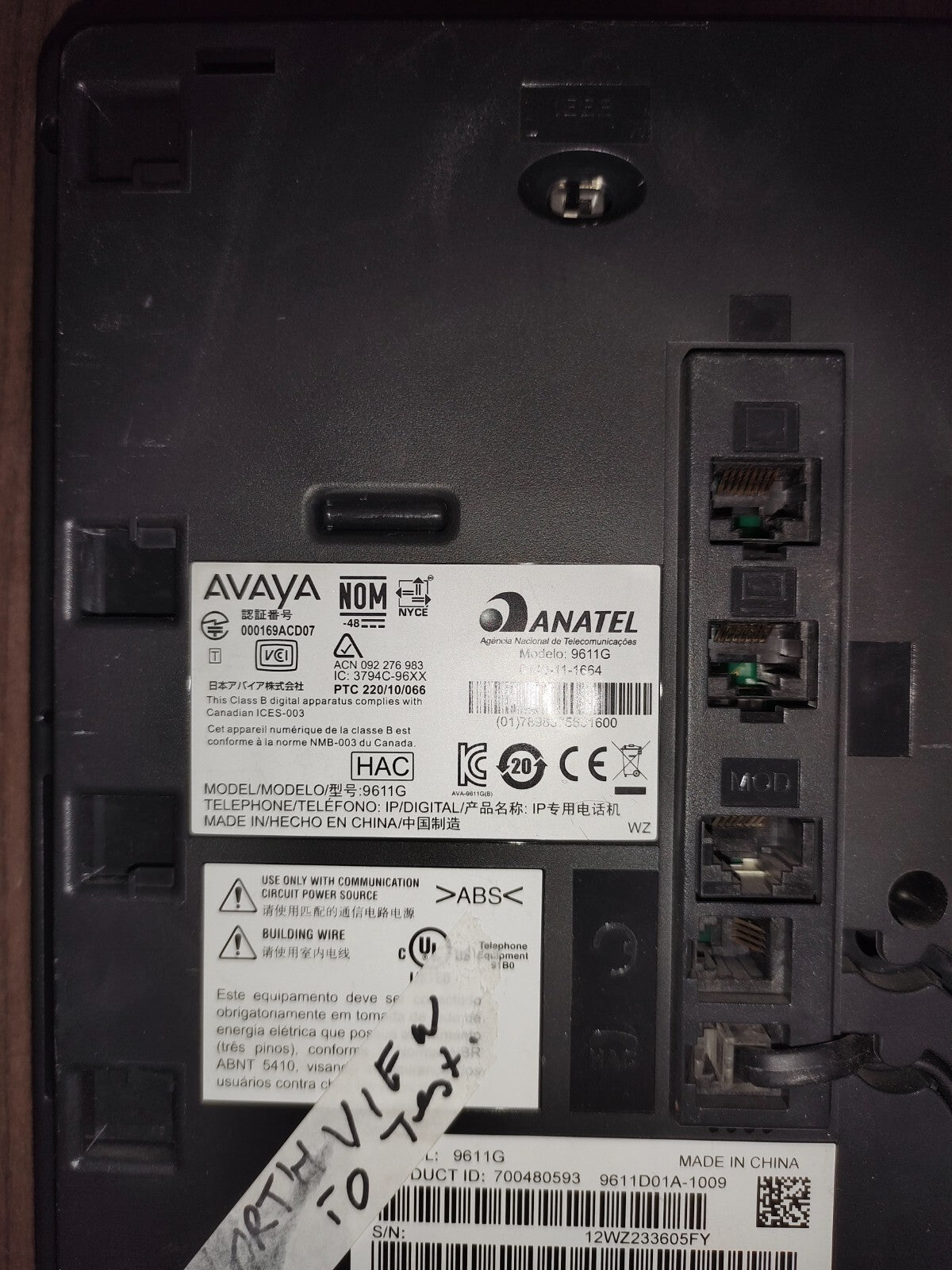 Avaya 9611G IP Phone