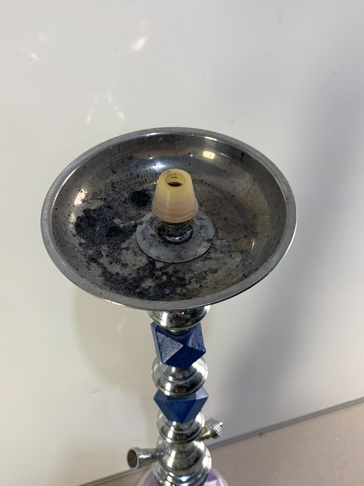 AGER Hookah BLUE HOOKAH SHISHA GLASS SMOKING PIPE