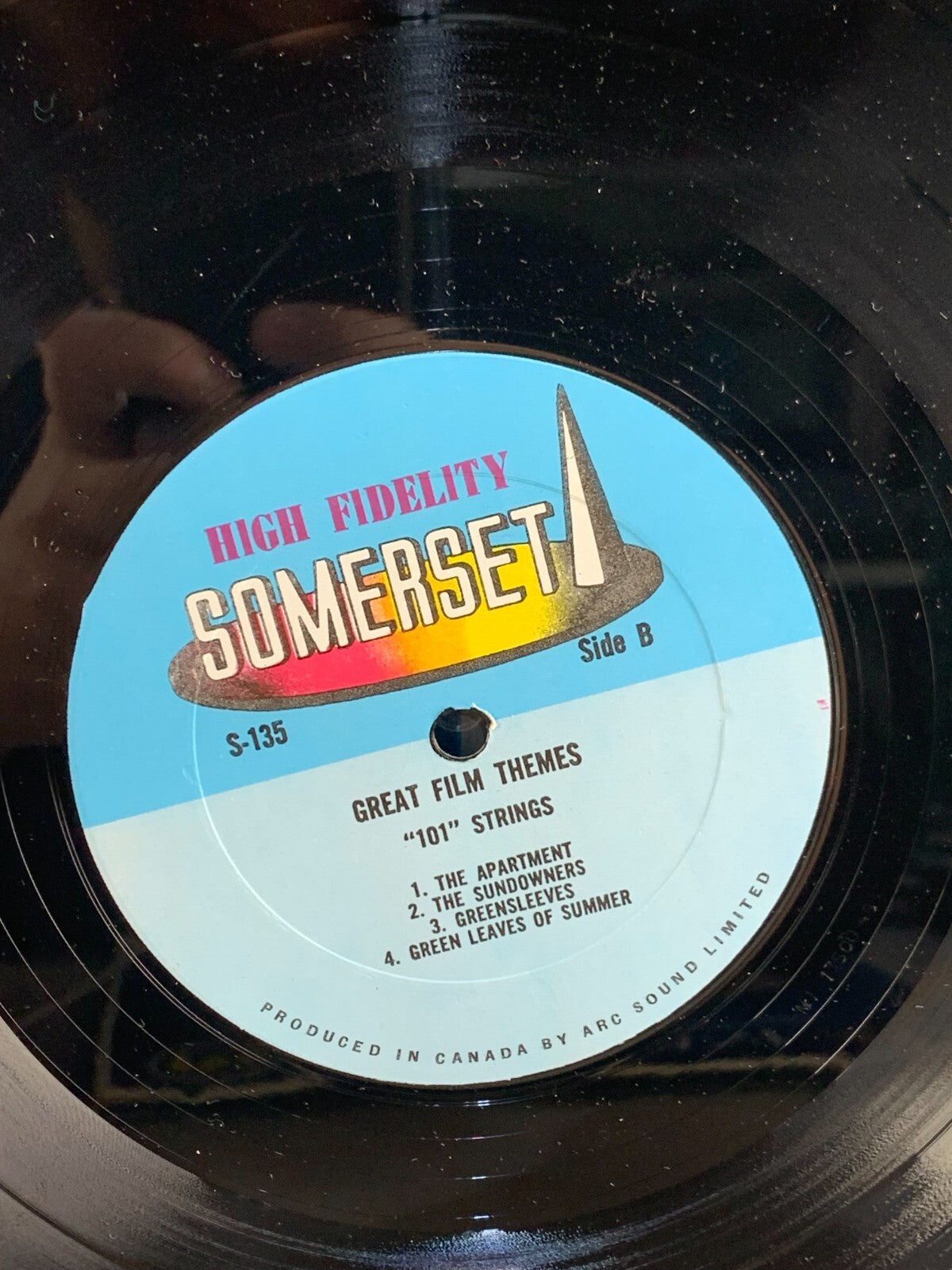 101 STRINGS LP Exodus and other Great Movie Themes - S-135