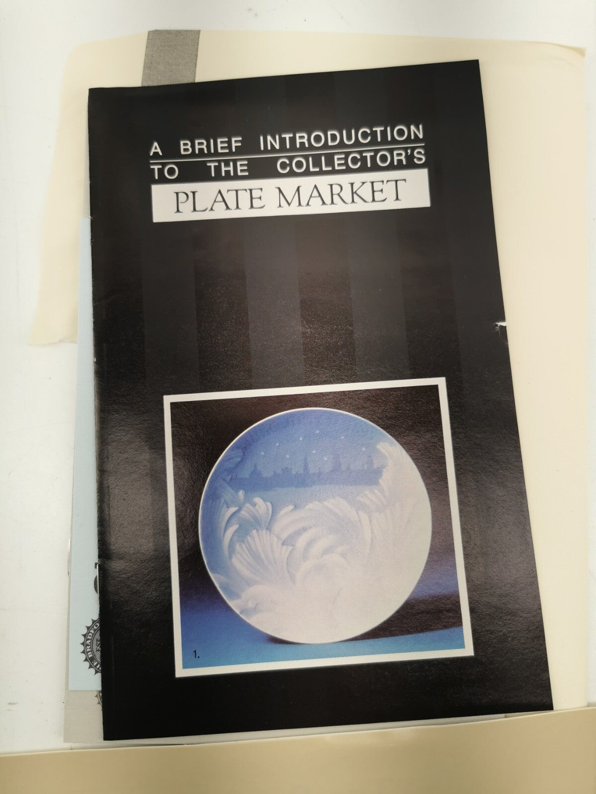 1989 The Snowy Owl Collector Plate W/ Certificate