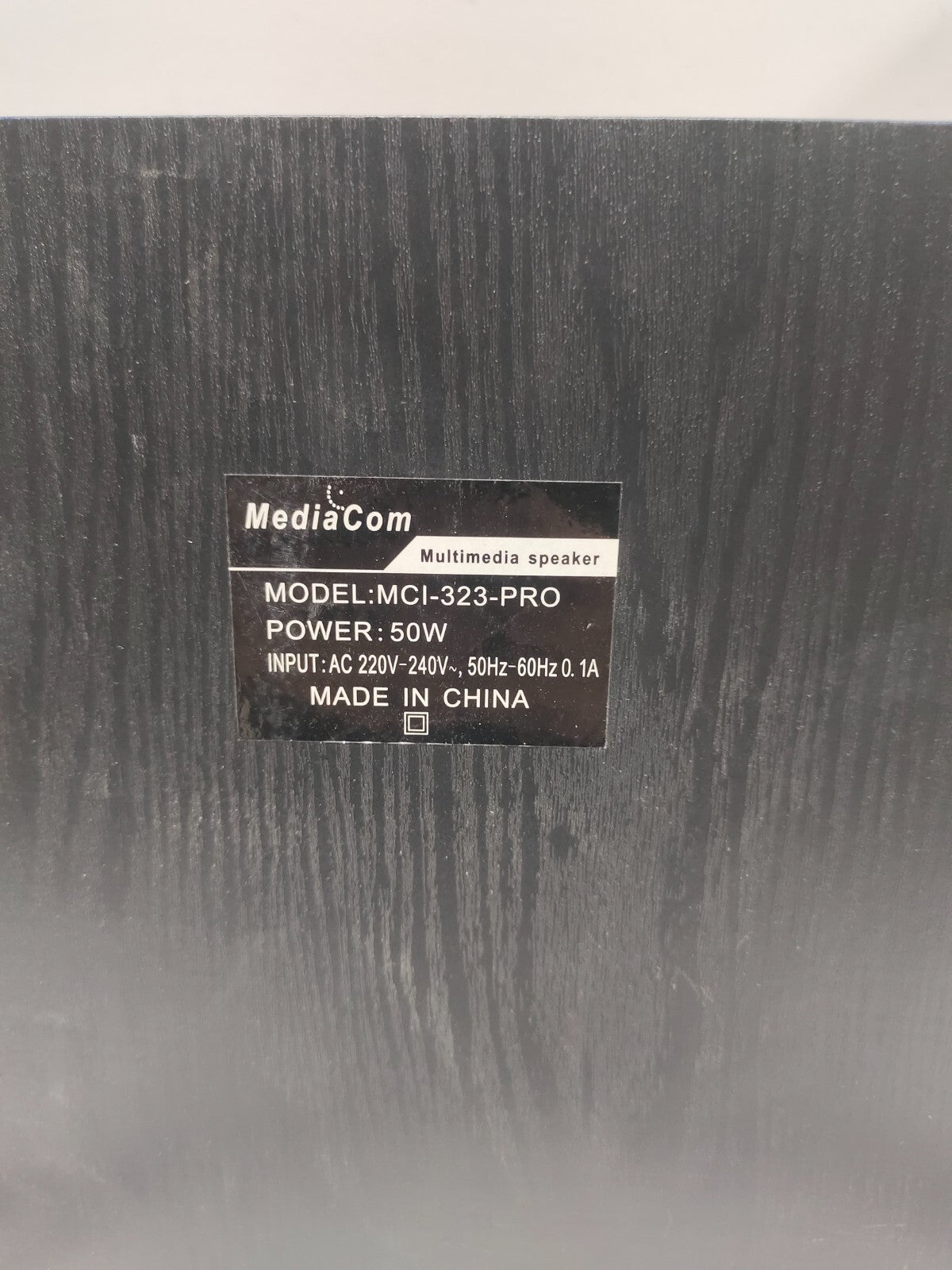 Mediacom MCI-323 PRO Bluetooth Speaker Center System
