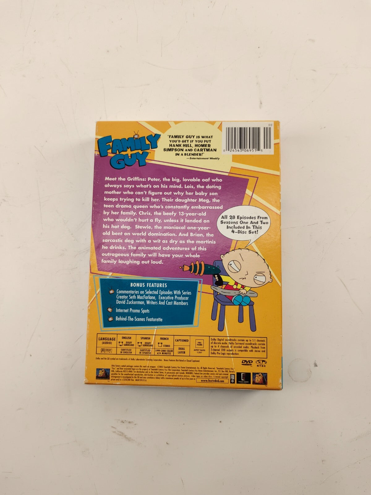 Family Guy, Volume One: Seasons 1 & 2 (DVD)